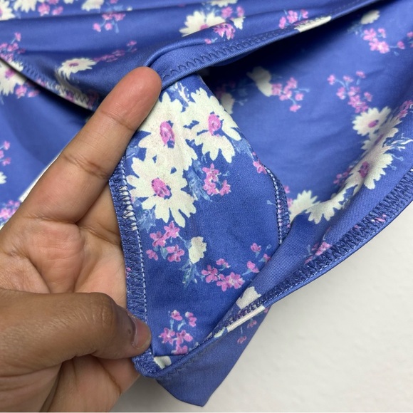 NEW Loveshackfancy Harbor Bikini Bottoms in grape gum Size Large - Picture 3 of 6